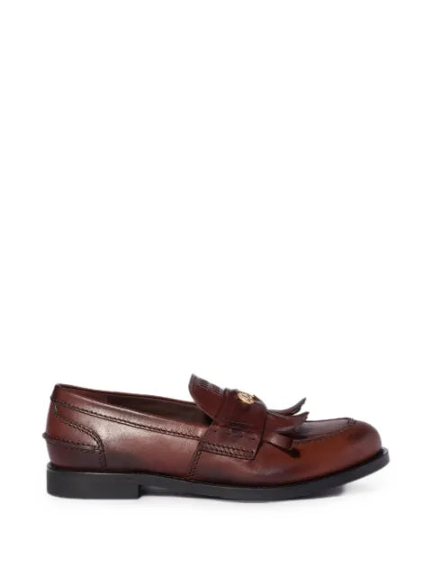 Miu Miu leather loafers