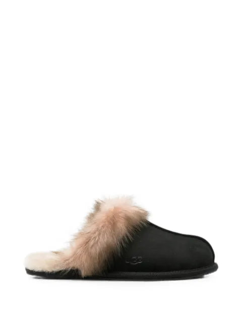 UGG shearling-trim slip-on slippers