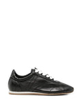 TOTEME stitched leather sneakers