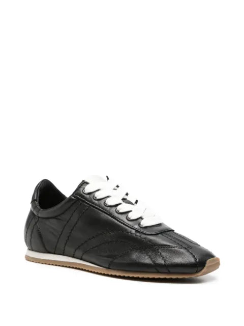 TOTEME stitched leather sneakers