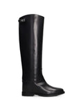 Via Roma 15 rear-zip-fastening knee-high boots