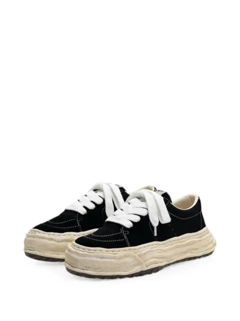 Maison MIHARA YASUHIRO Eric OG sole overdyed mix-material low-top sneakers