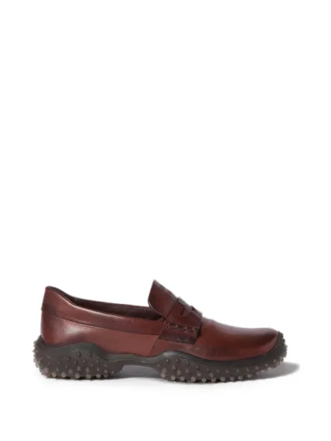 Miu Miu leather loafers