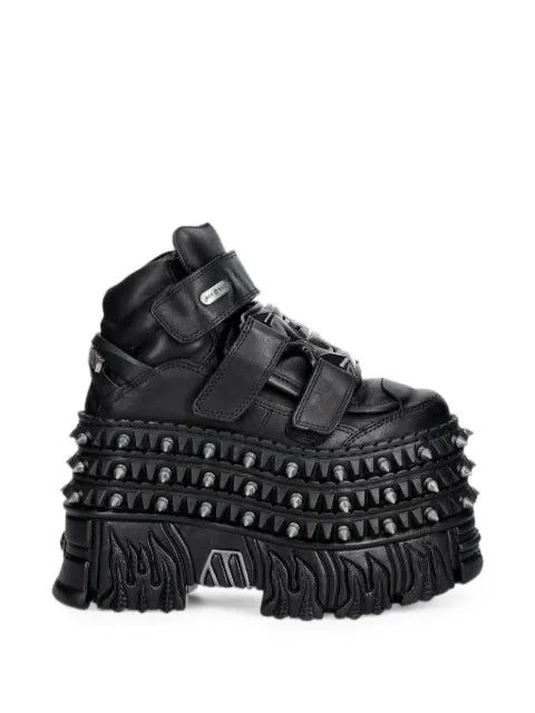 NEW ROCK spiked platform sneakers