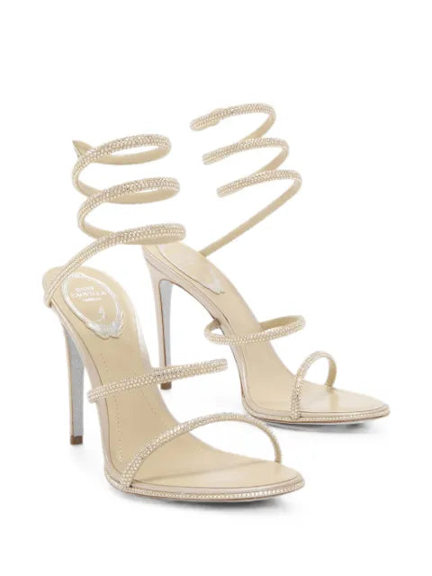 René Caovilla 105mm Cleo sandals