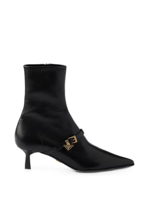 Prada stretch nappa leather booties