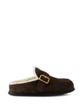 Prada suede mules