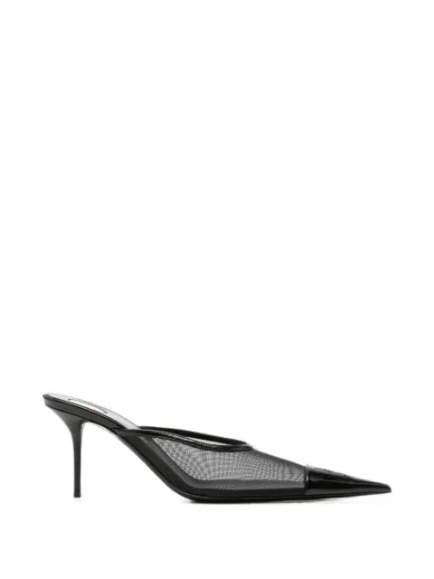 Saint Laurent Renée mules in mesh