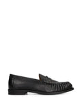 Julie Dee ruched penny loafers