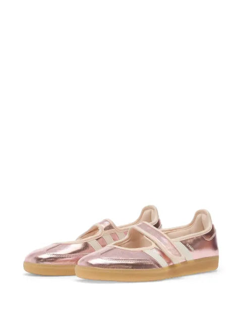 adidas Samba metallic ballet flats
