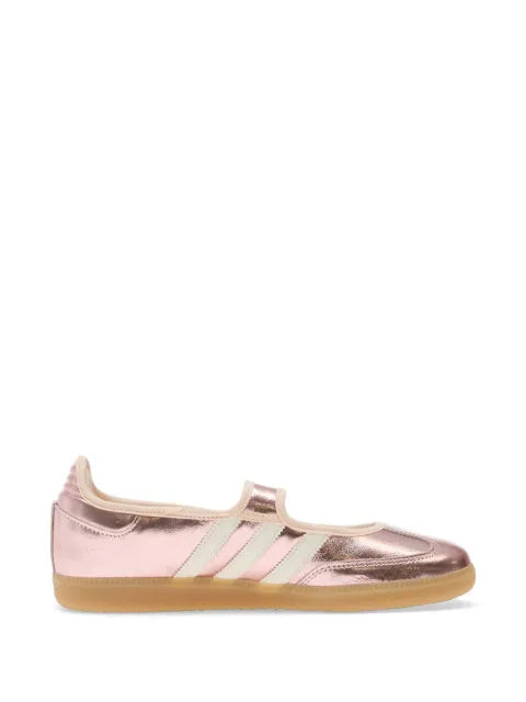 adidas Samba metallic ballet flats