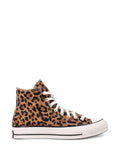 Converse Chuck 70 leopard pony-hair high-top shoes