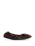 MM6 Maison Margiela Anatomic suede ballet flats
