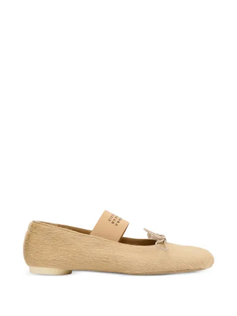 MM6 Maison Margiela Anatomic round-toe ballet flats