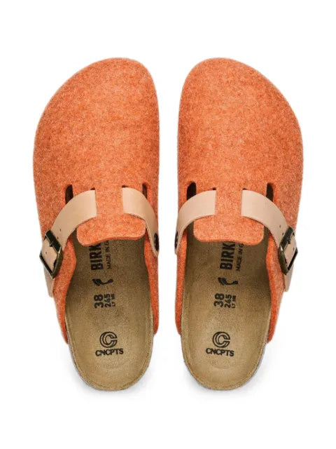 Birkenstock x Concepts Boston felt mules