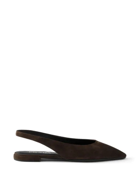 Prada suede ballerinas