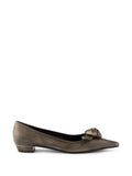 Prada leather ballerinas