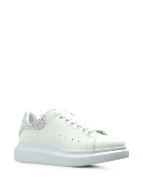 Alexander McQueen Oversized crystal-embellished sneakers