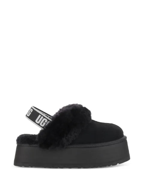 UGG Funkette shearling-trim platform sandals