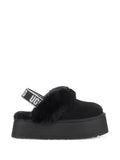 UGG Funkette shearling-trim platform sandals