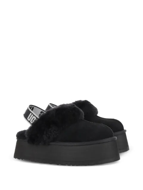 UGG Funkette shearling-trim platform sandals