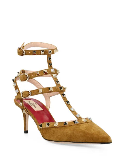 Valentino Garavani Rockstud suede pumps