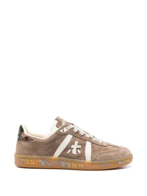 Premiata Bonnied logo-patch sneakers