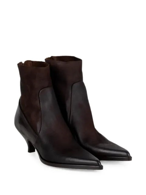 Elena Iachi Thais pointed-toe zip-fastening ankle boots