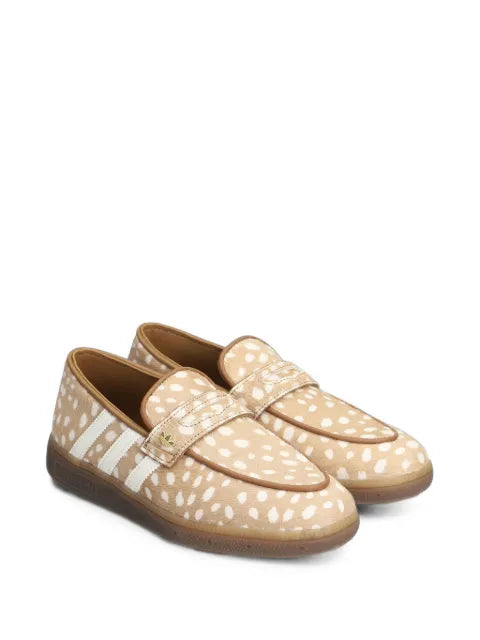 adidas Spezial animal-print loafers