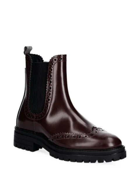 Barbour brogue-detail Chelsea boots