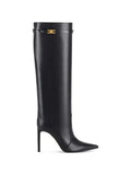 Elisabetta Franchi boots in nappa-effect calfskin