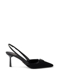 Prada fabric slingback pumps