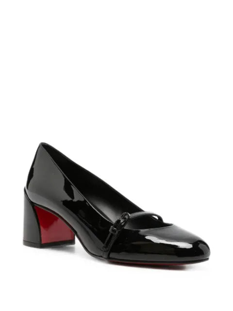 Christian Louboutin Jane Nina 55 mm pumps in patent calf leather