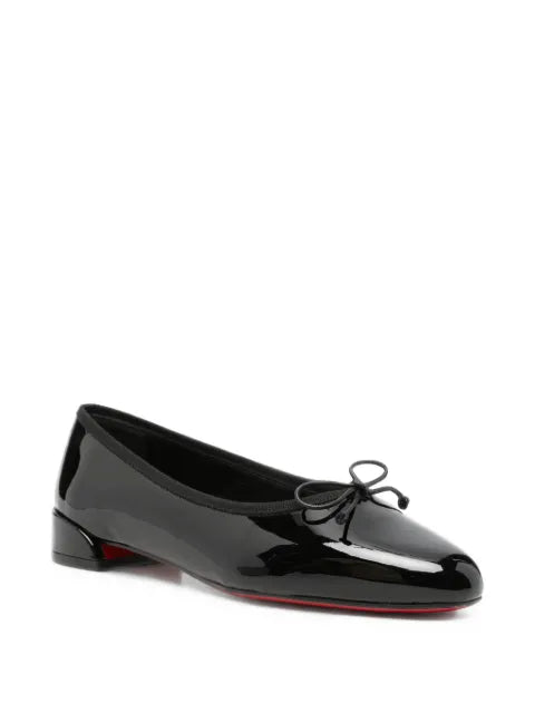 Christian Louboutin Sweetie Jane bow-detail patent-finish ballet flats