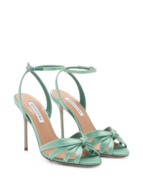 Aquazzura Soulmate Crystal sandals 105