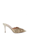 Aquazzura Ce Soir sequin-embellished sandals