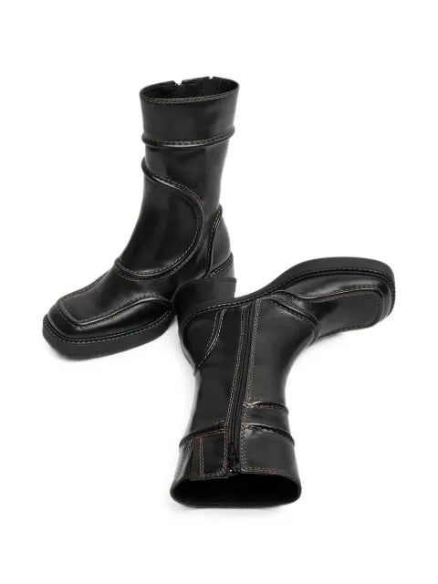 Miista Malene panelled leather boots