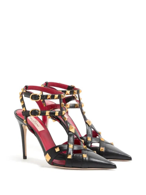 Valentino Garavani studdy kidskin pumps 100mm
