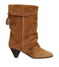 Isabel Marant Suede Dalby Heeled Boots 55