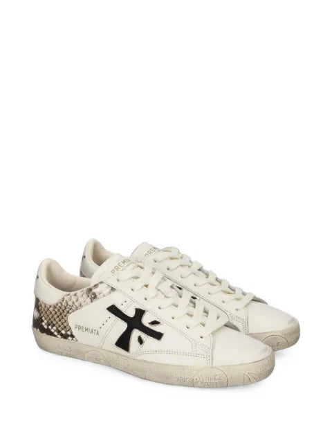 Premiata Stevend snake-effect sneakers