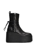 Vic Matie Rock wrap-around platform ankle boots