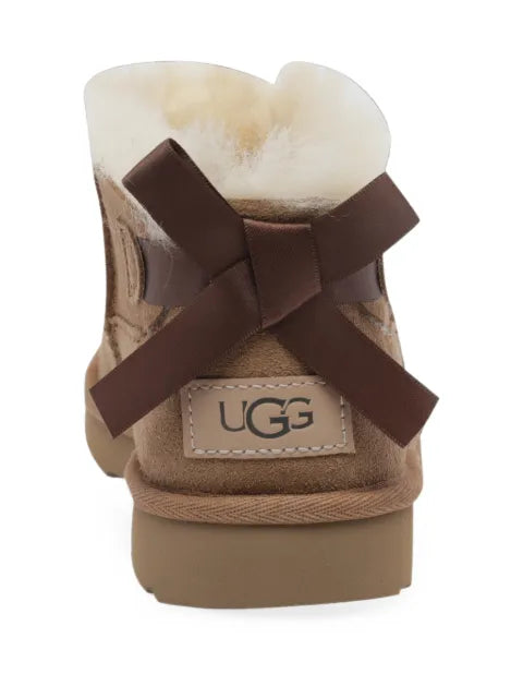 UGG Ultra Mini Bailey Bow ankle boots