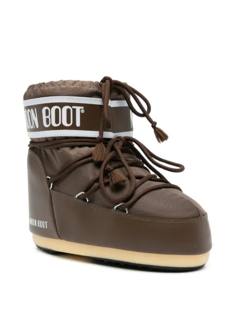 Moon Boot logo-print lace-up boots