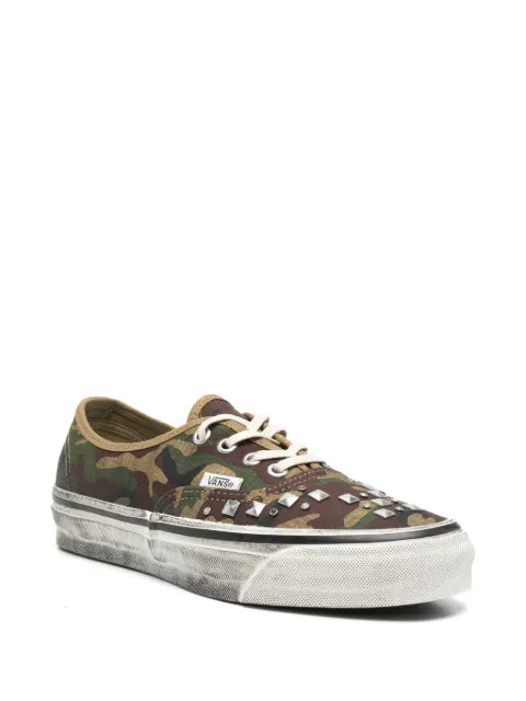 Vans studded camouflage-print sneakers