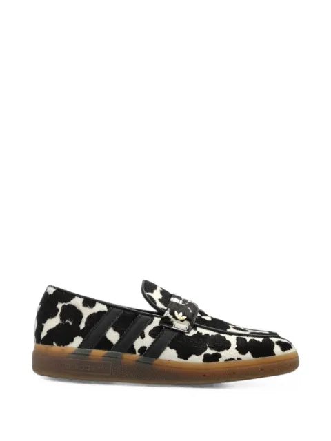 adidas Handball Spezial cow-print slip-on sneakers