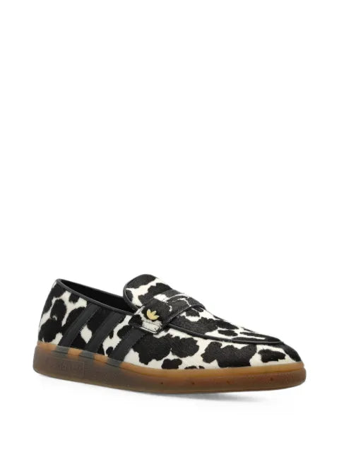 adidas Handball Spezial cow-print slip-on sneakers