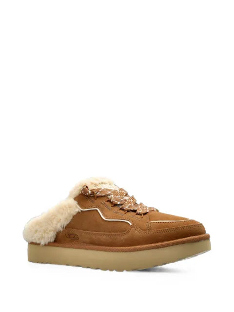 UGG Lowmel shearling-trim slippers