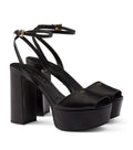 Prada Nappa Leather Platform Sandals 115