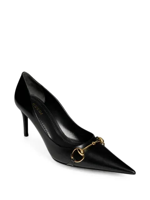 Gucci Donna leather pumps