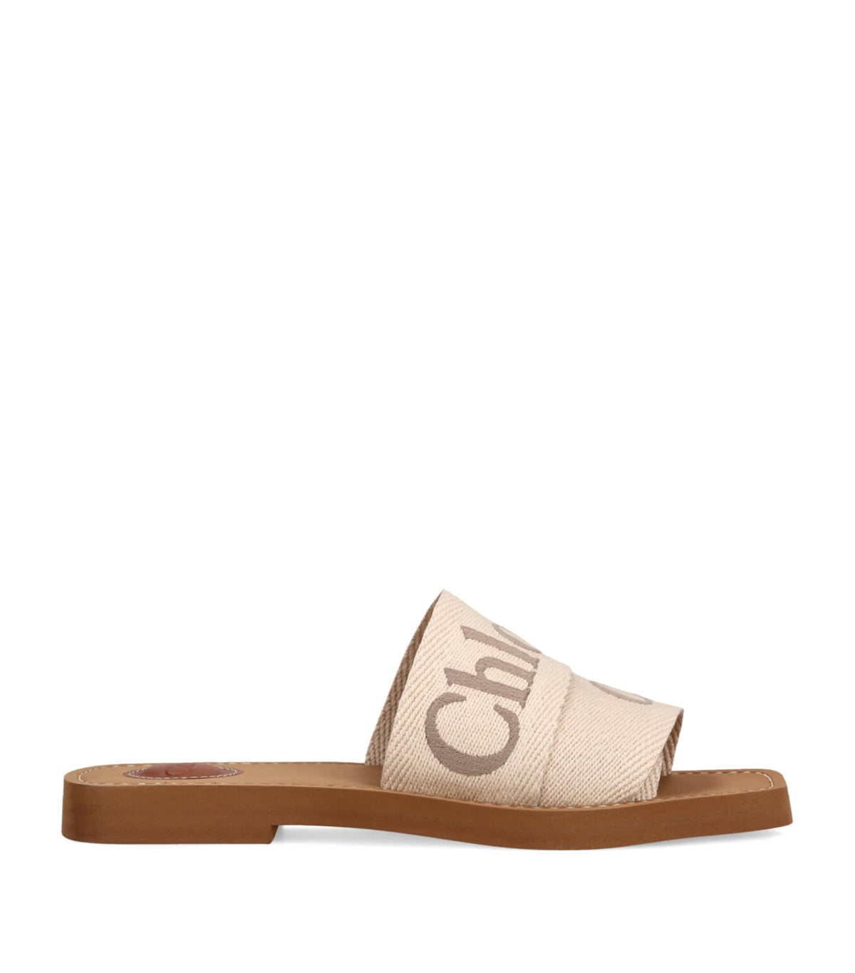Chloé Canvas Jacquard Woody Sandals